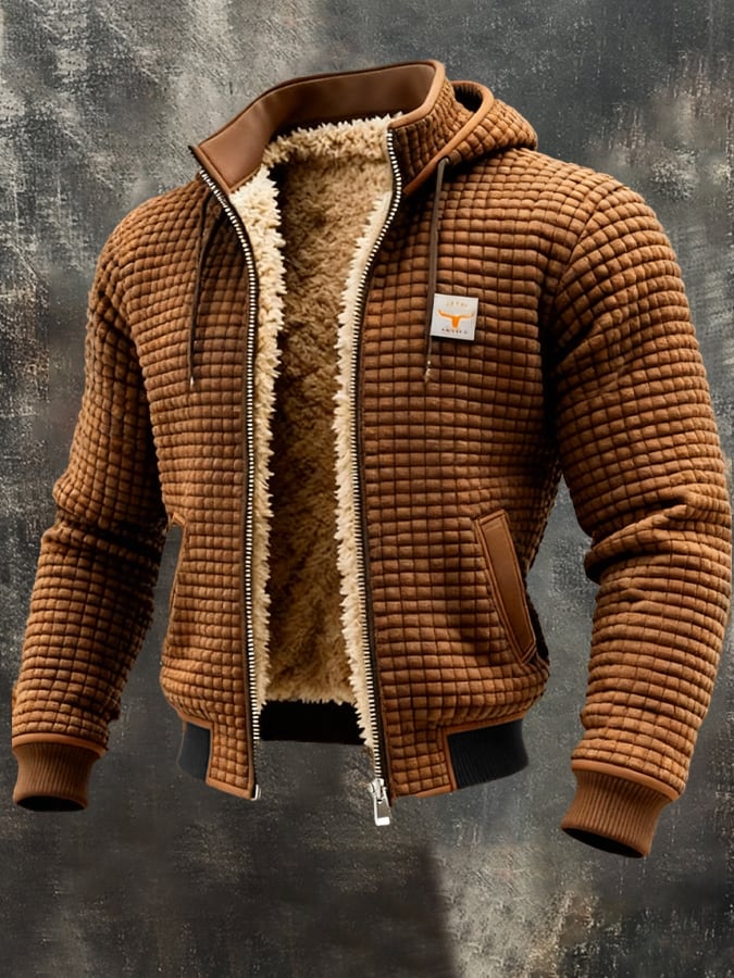 Arthur | Quilted Winter Jacket with Sherpa Lining