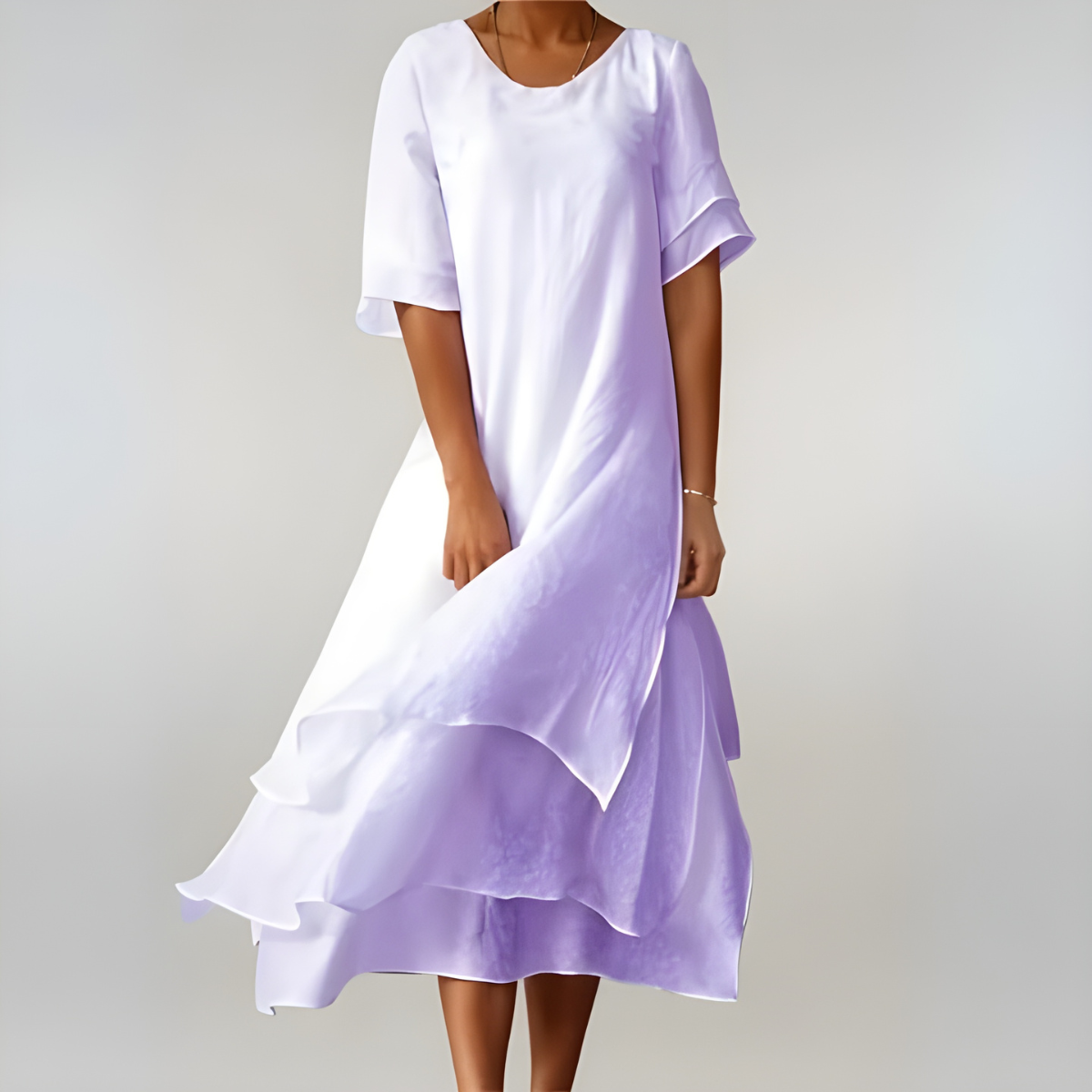Elena | Long Cotton Dress
