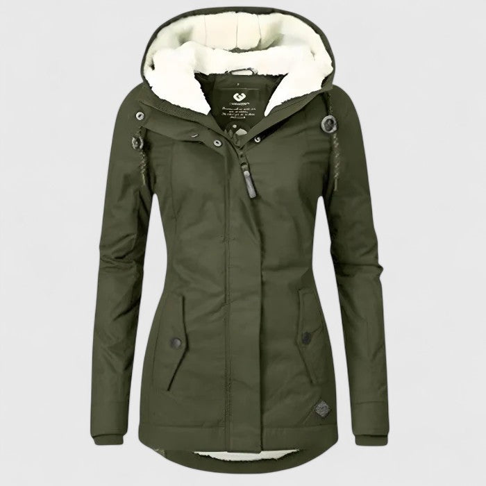 Mabel | Waterproof Hooded Winter Coat