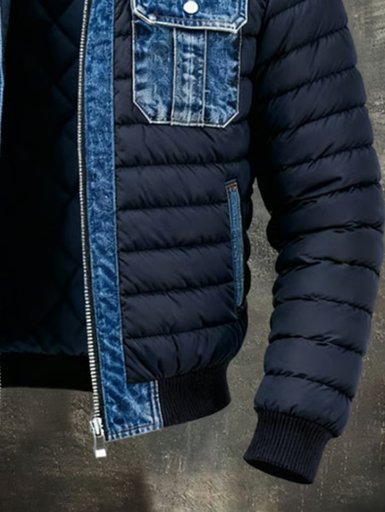 William | Hybrid Quilted Denim Jacket