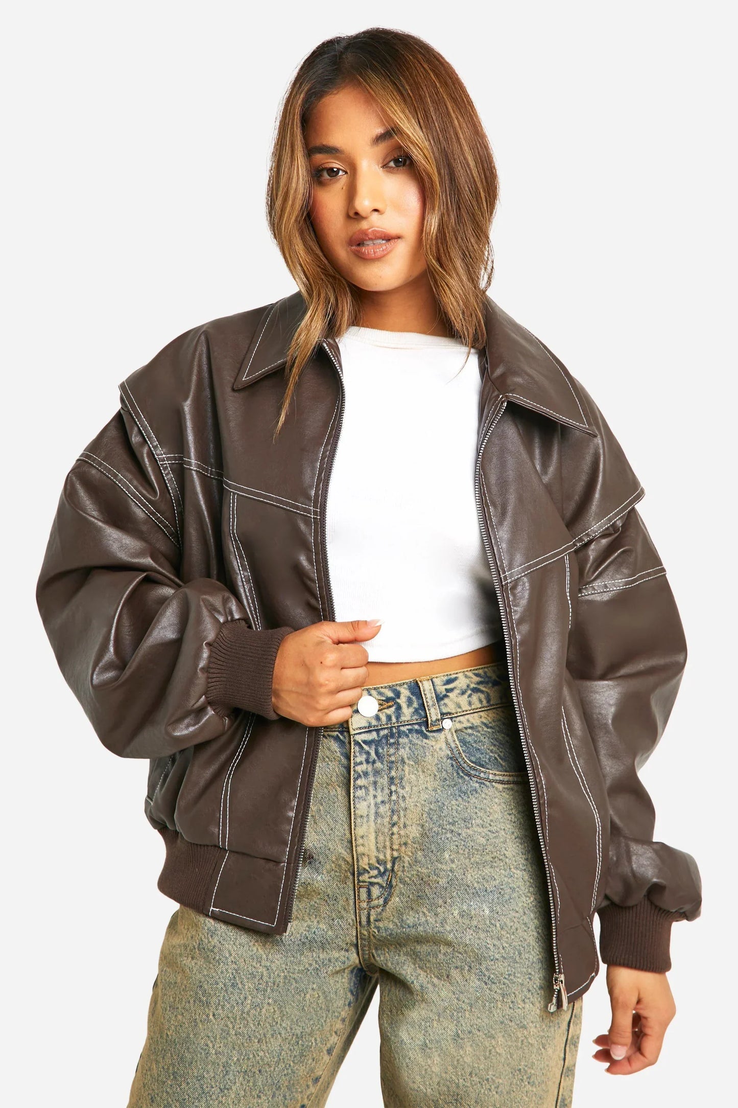 Jeanine | Leather Jacket