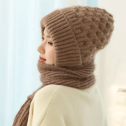 Windproof Hat & Scarf Set