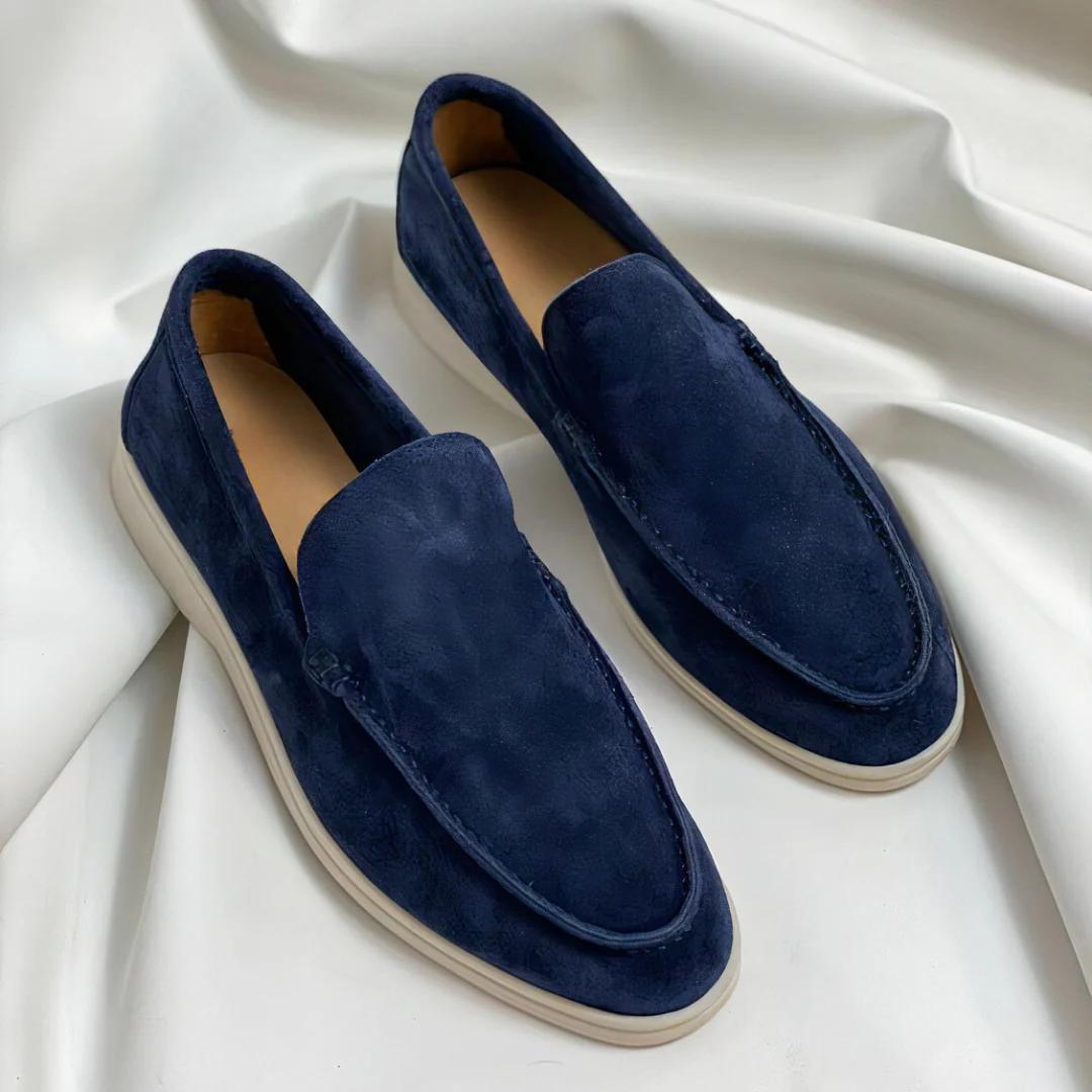Santoni | Elegant Leather Loafers
