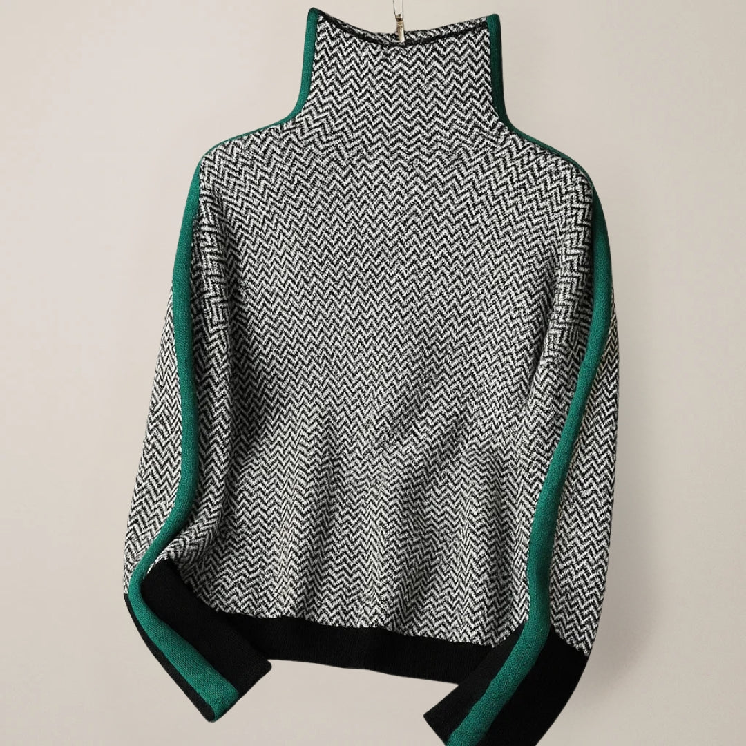 Victoria | High-Neck Pullover