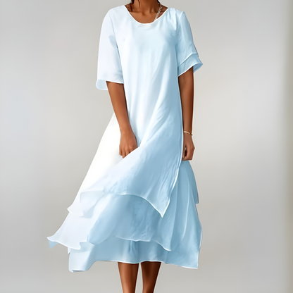 Elena | Long Cotton Dress