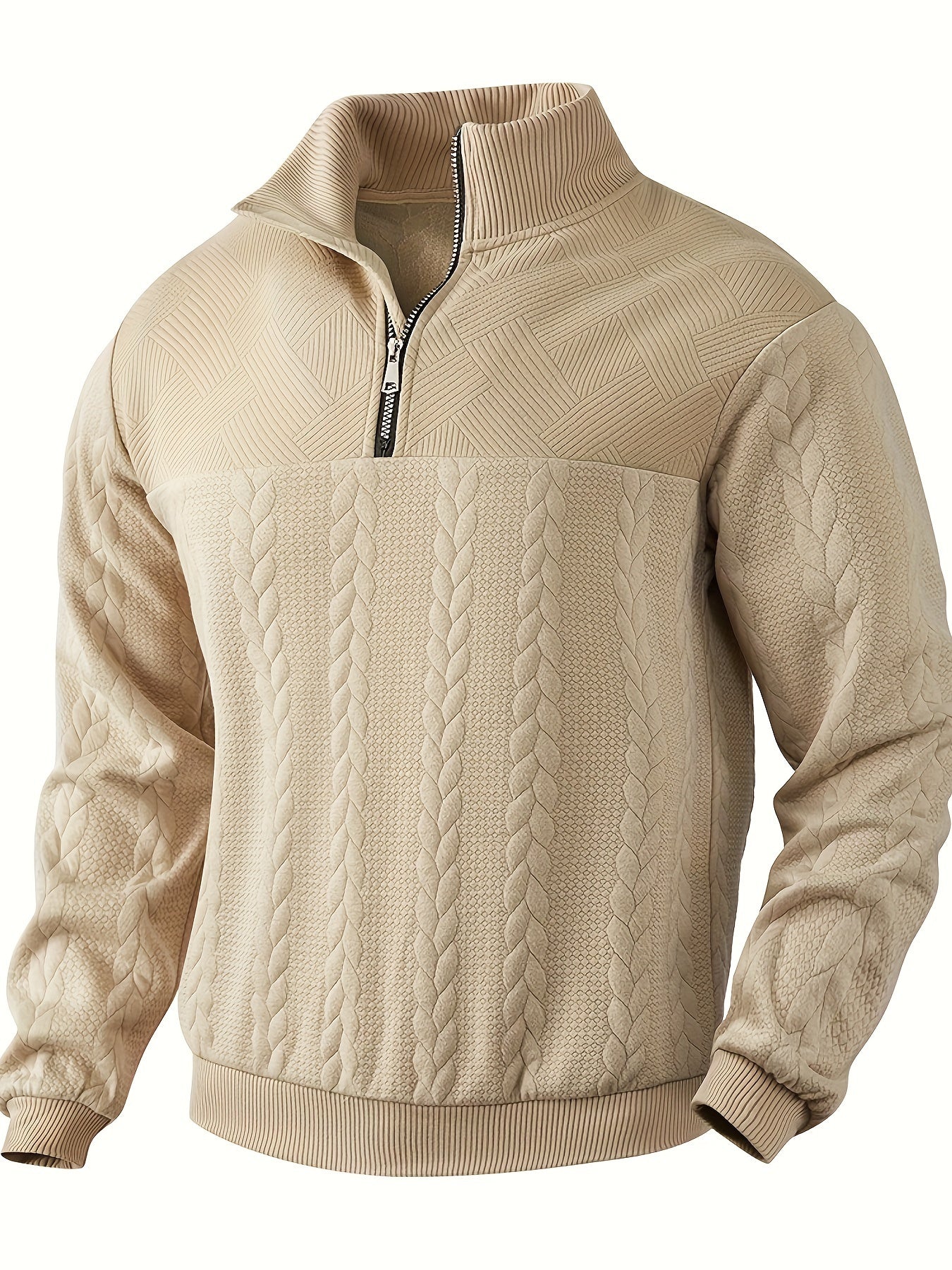 Robert | Vintage Men's Zip Sweater
