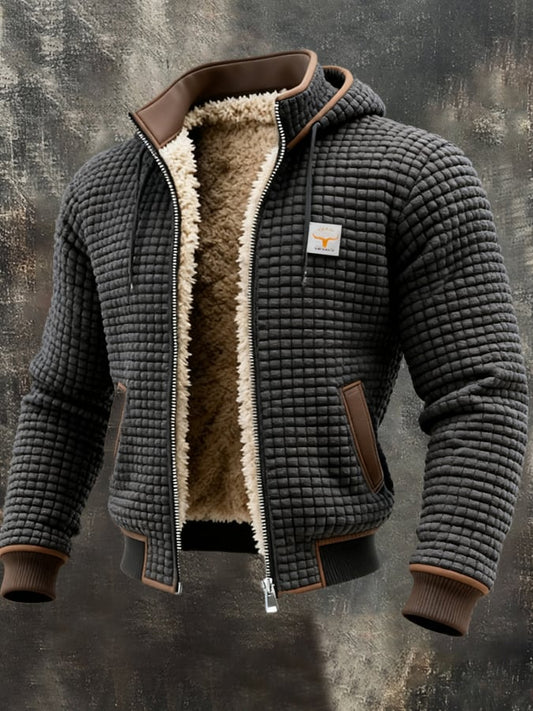 Arthur | Quilted Winter Jacket with Sherpa Lining