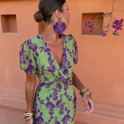 Lavanda | Flared Dress