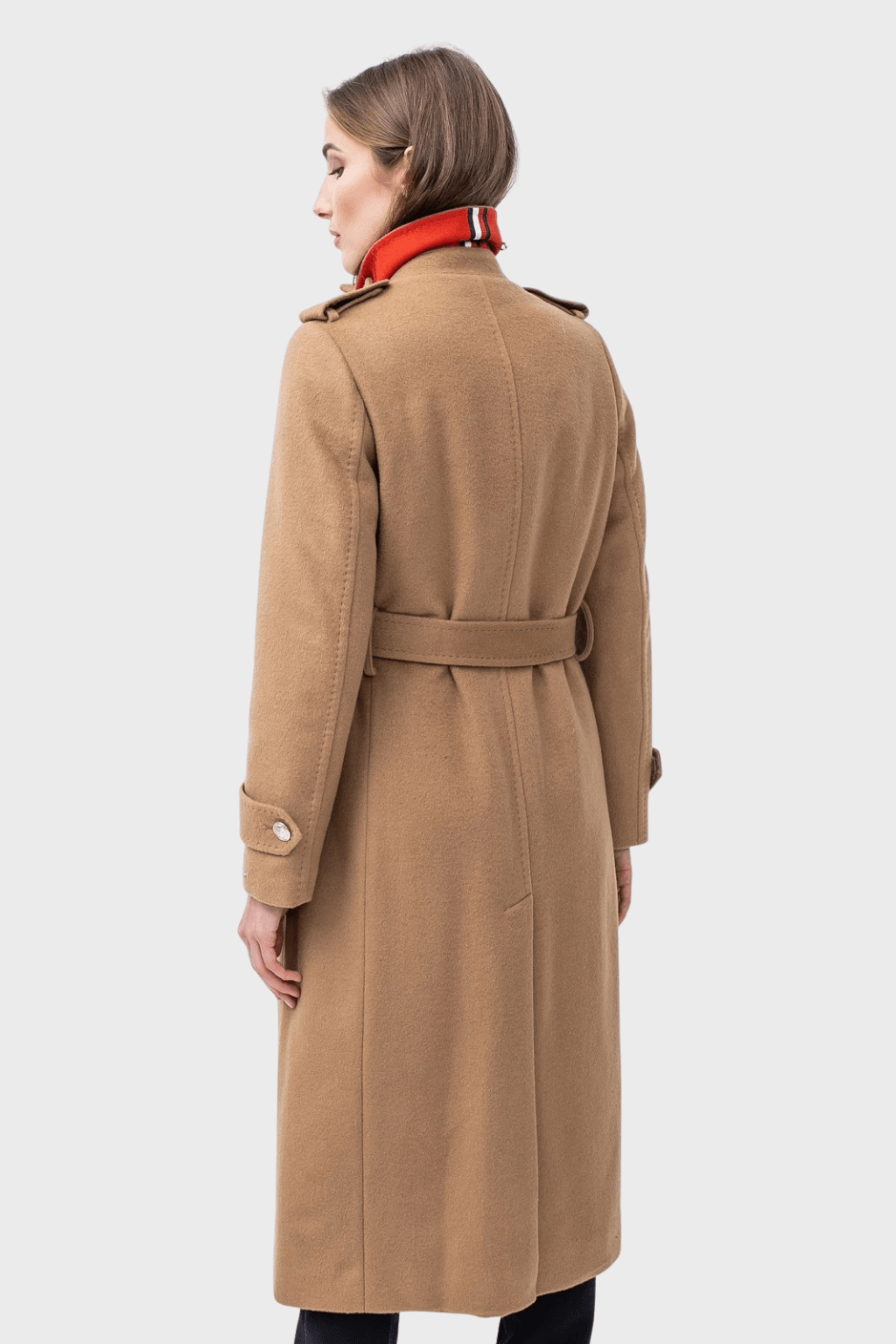 Wool Rich Longline Italian Trench Coat