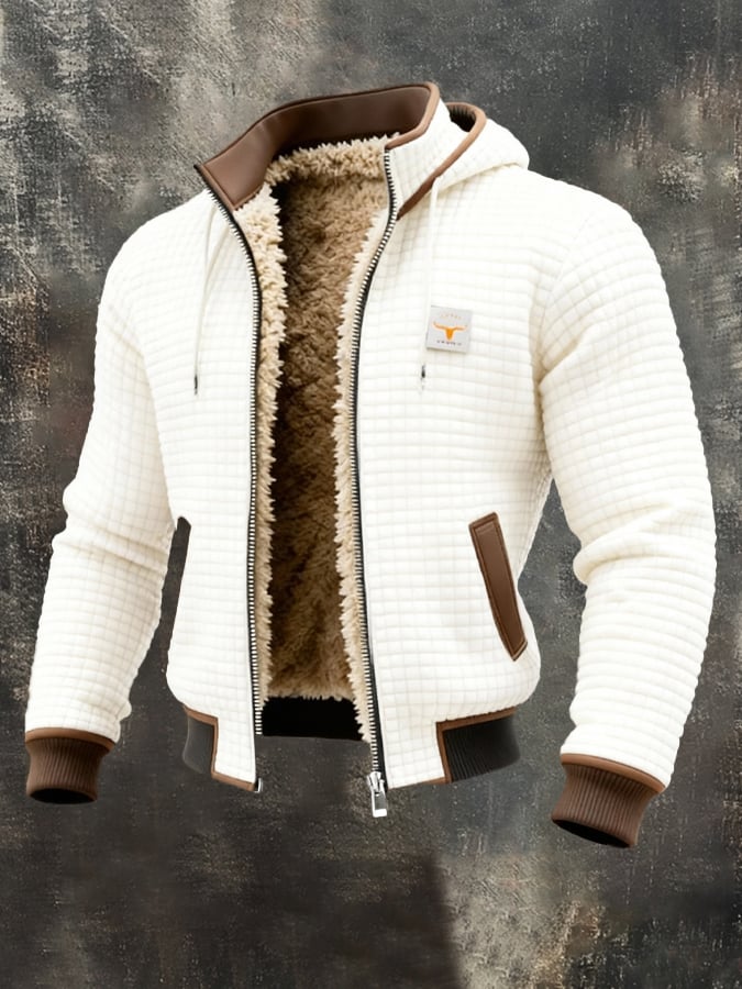 Arthur | Quilted Winter Jacket with Sherpa Lining