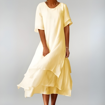 Elena | Long Cotton Dress
