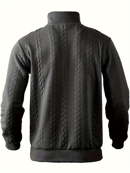 Robert | Vintage Men's Zip Sweater