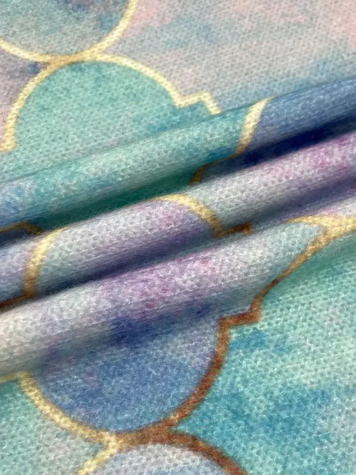 Aurora | Soft Gradient Knit Turtleneck Sweater