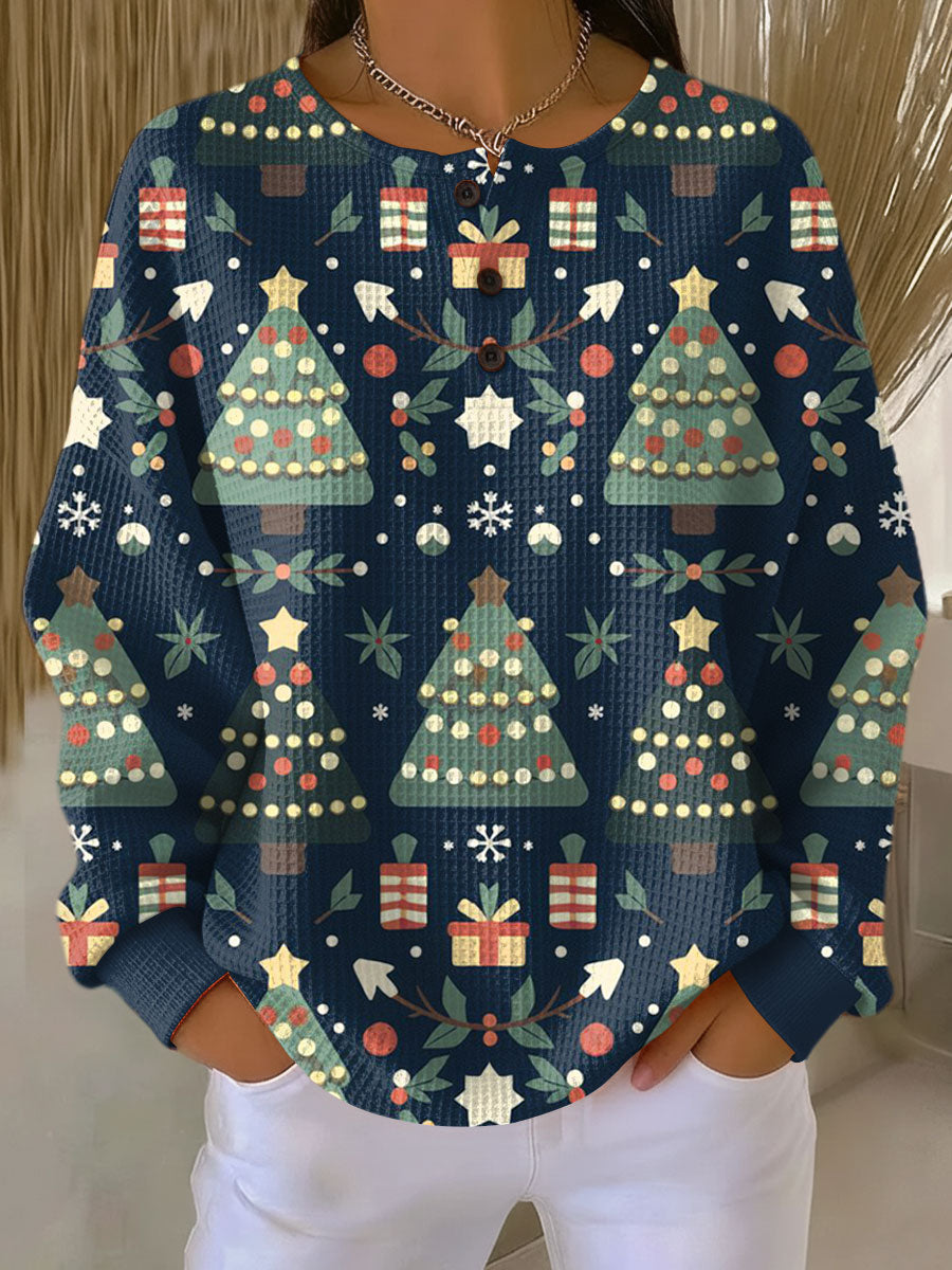 Freya | Christmas Tree Sweater