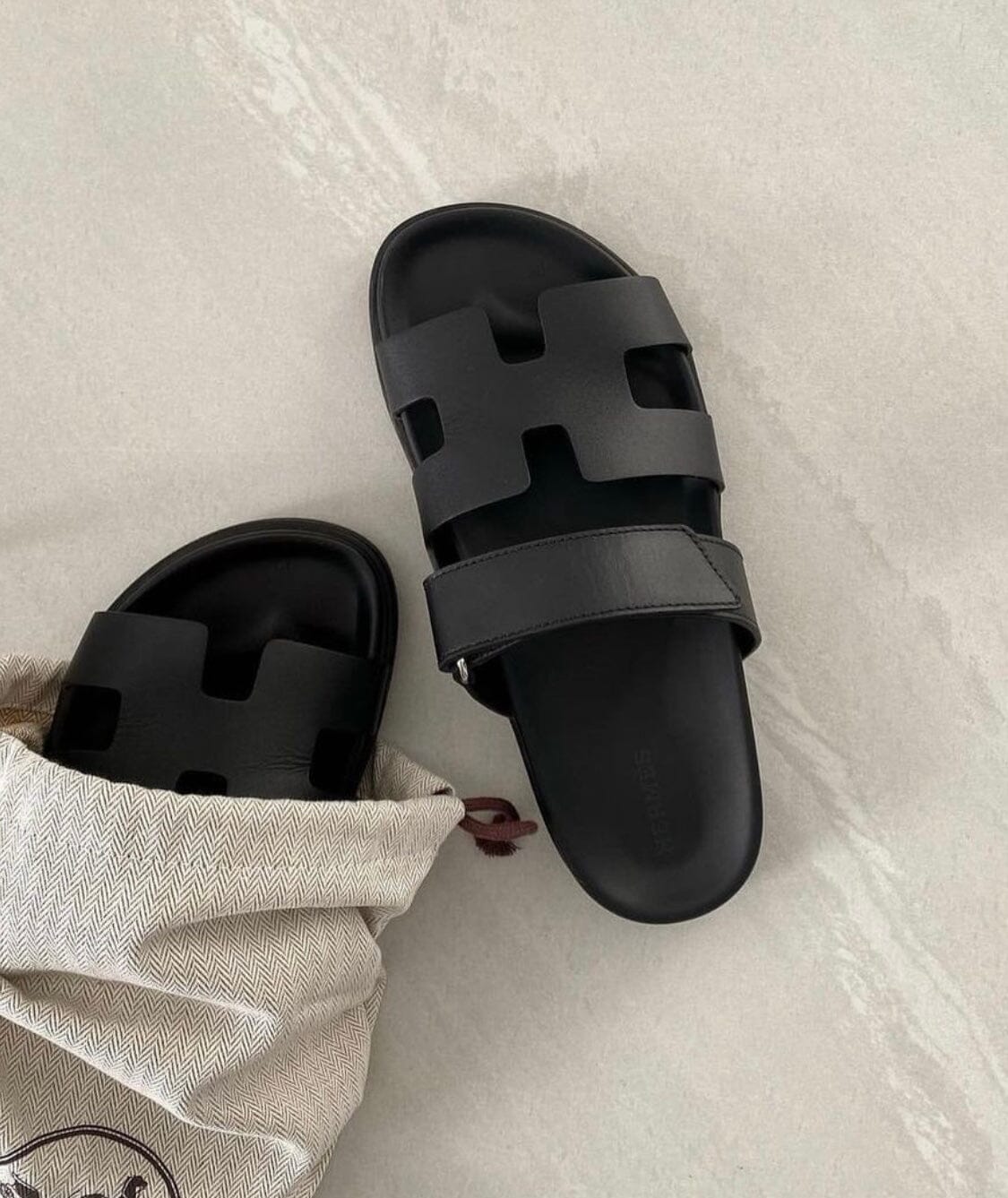 Tamara | Leather Slides