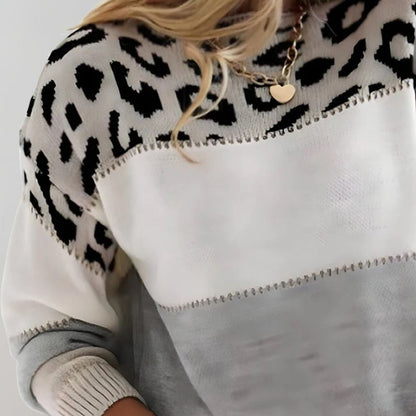 Eleanor | Elegant Leopard Sweater