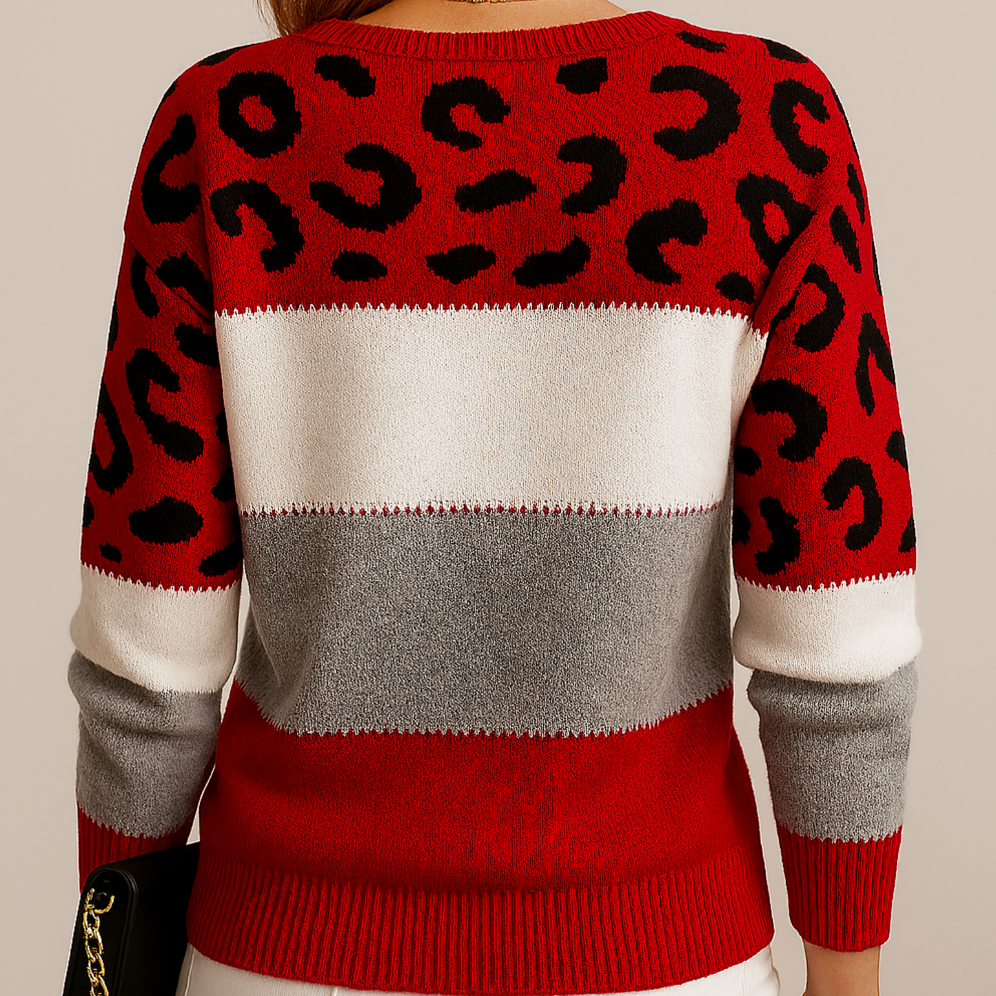 Eleanor | Elegant Leopard Sweater