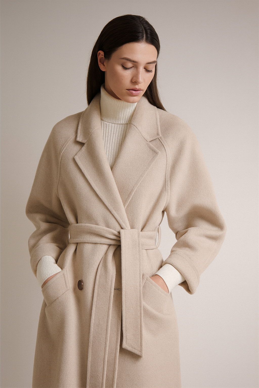 Iconic Belted Long Coat