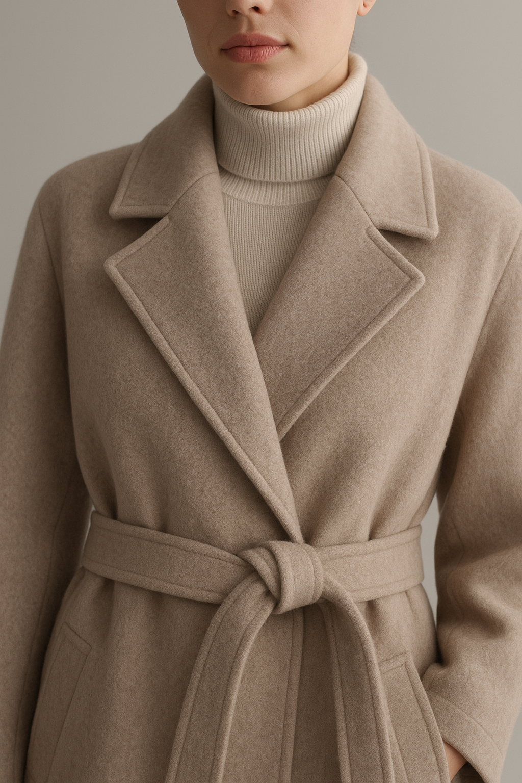 Iconic Belted Long Coat