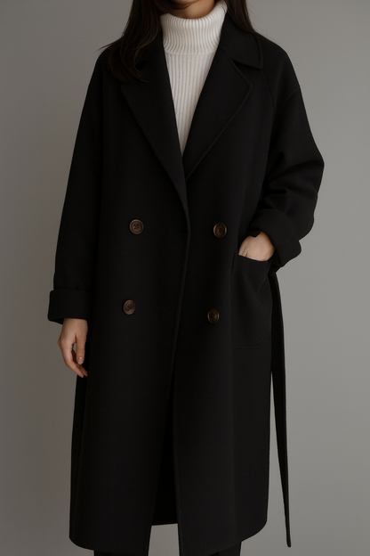 Iconic Belted Long Coat