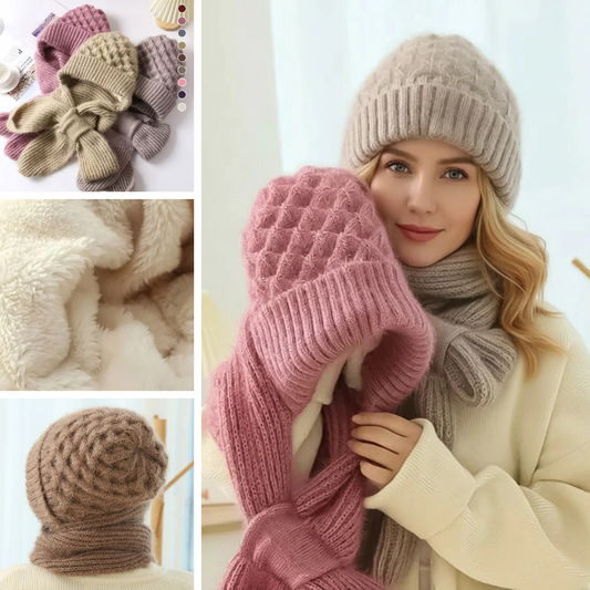 Windproof Hat & Scarf Set