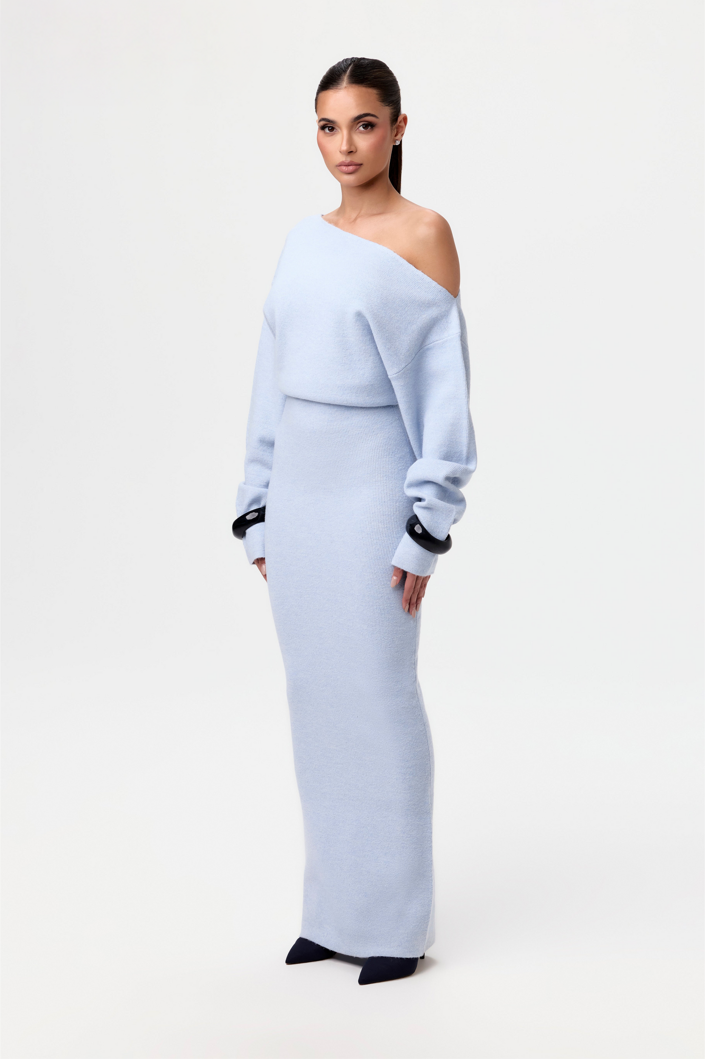 Christine | Off Shoulder Sweater Dress