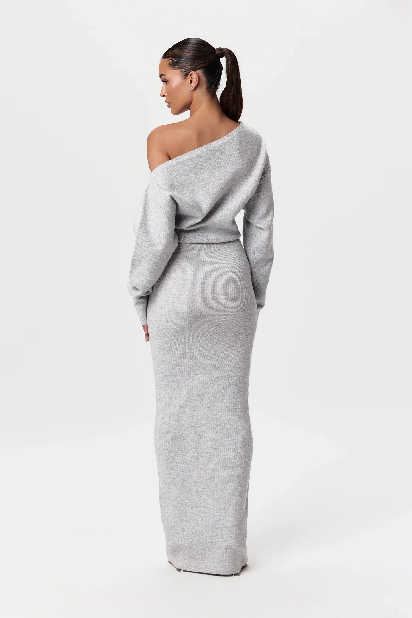 Christine | Off Shoulder Sweater Dress