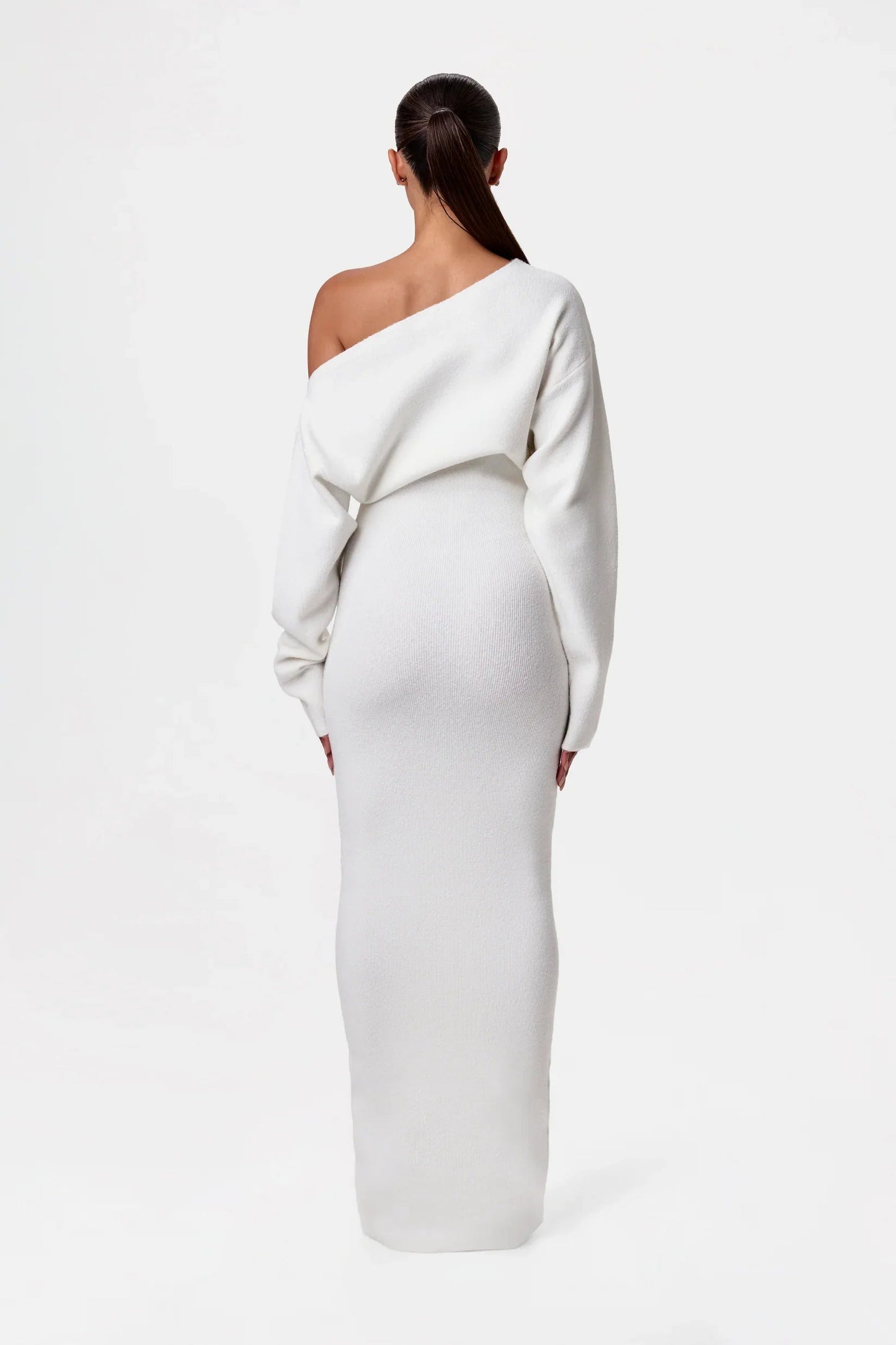 Christine | Off Shoulder Sweater Dress