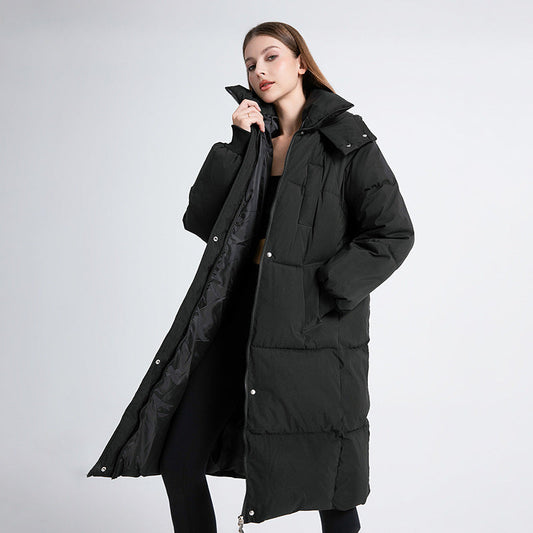 Gigaty | Classic Hooded Long Puffer Coat