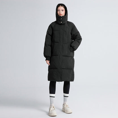 Gigaty | Classic Hooded Long Puffer Coat