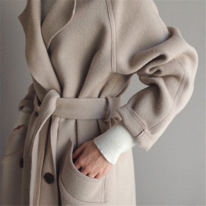 Iconic Belted Long Coat