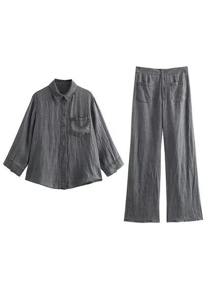 Marigold | Shirt and Trouser