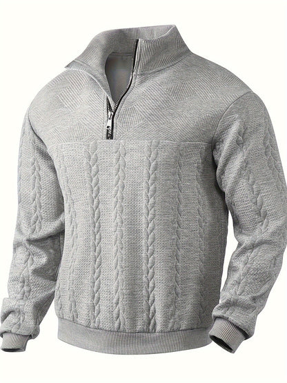 Robert | Vintage Men's Zip Sweater