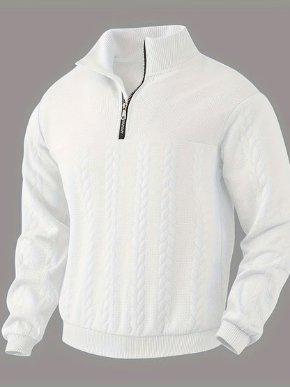 Robert | Vintage Men's Zip Sweater