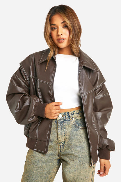 Jeanine | Leather Jacket