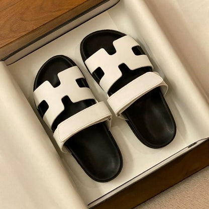 Tamara | Leather Slides