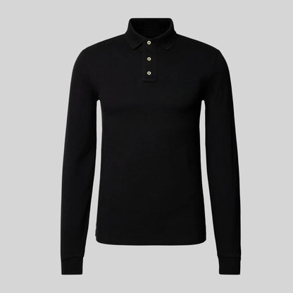 Ezra | Casual Long Sleeve Polo