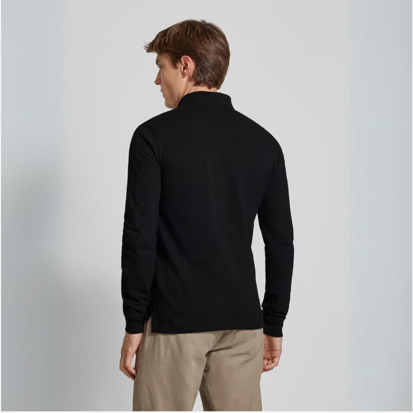 Ezra | Casual Long Sleeve Polo